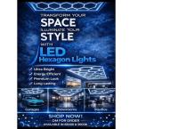 HEXAGON LED LIGHTS