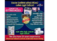 Washing Machine/Fridge/Microwave/TV/AC