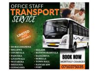 Book now (Monthly charges)