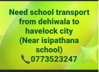 Need a school transport 🚸