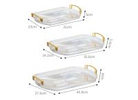 3pcs PREMIUM ACRYLIC MATERIAL SERVING