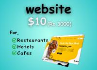 Get a website for $10 (Rs.3000)