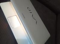 Sony White Laptop