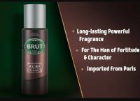 Brut musk deodorant perfume