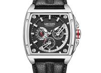 MEGIR Chronograph Luminous Sport Wrist Watch Black ML2204GBK-1