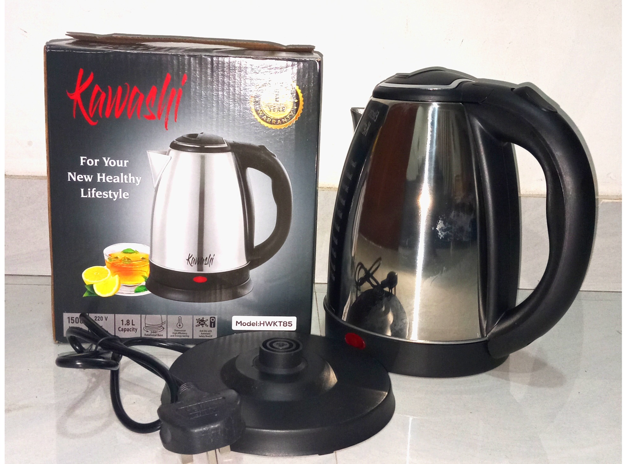 Kawashi Electric Kettle || Heater Jug