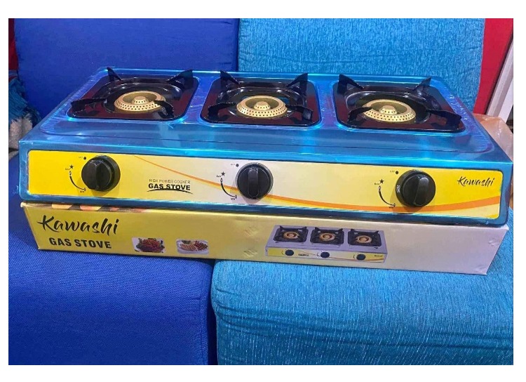 Kawashi Triple Burner Gas Cooker