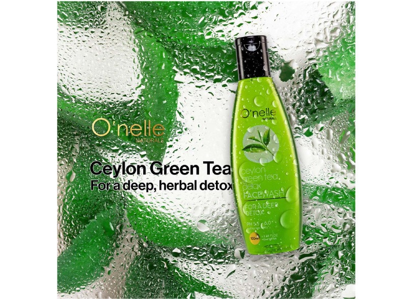 O’nelle Naturals Ceylon Green Tea Detox Face Wash (100 ML)