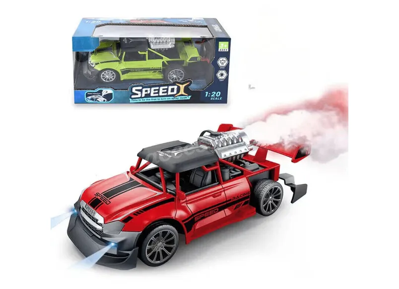 1:20 RC Stunt Spray Car 2.4GHz (6+)