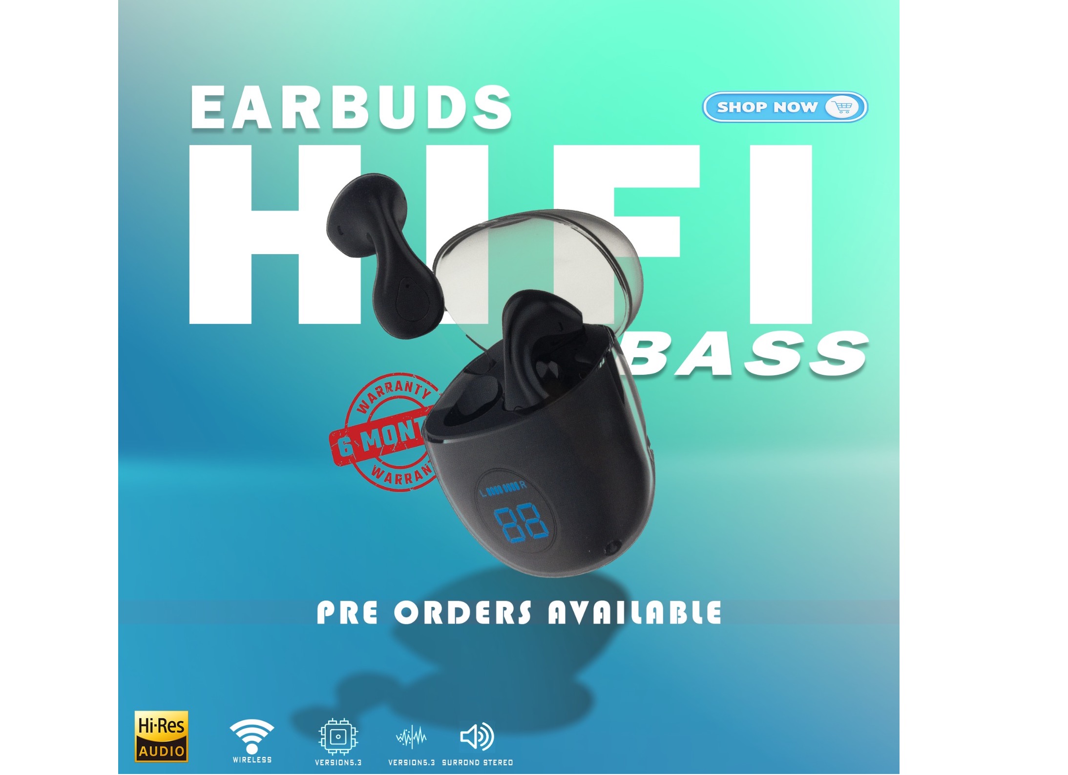 Hifi bass ear buds