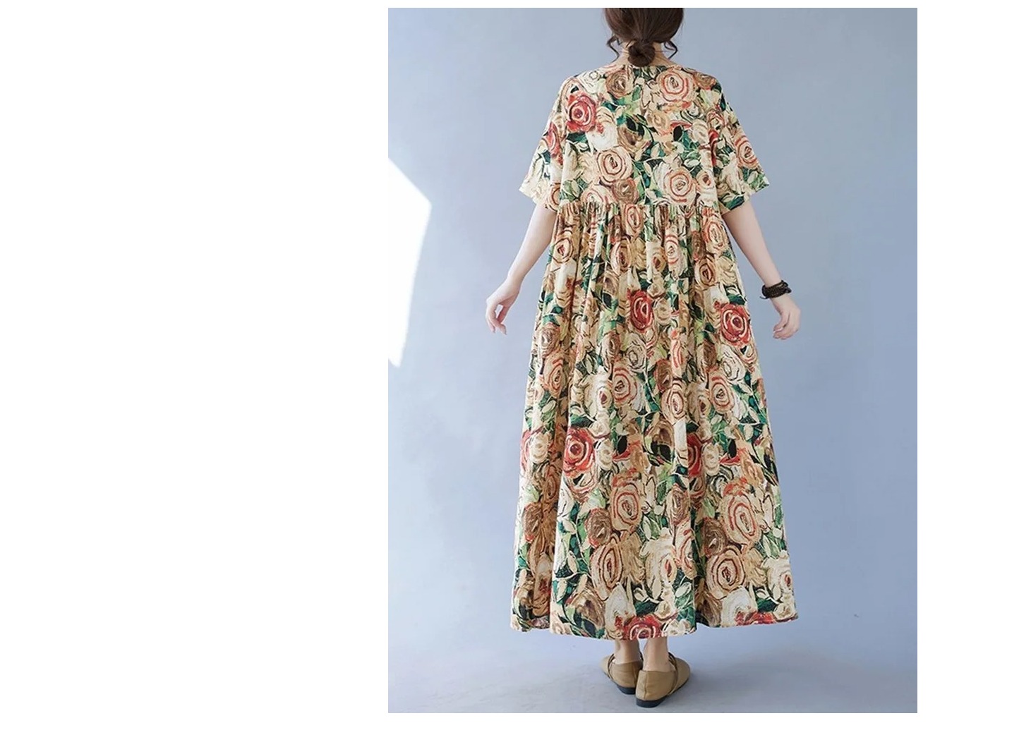 loose long summer dress