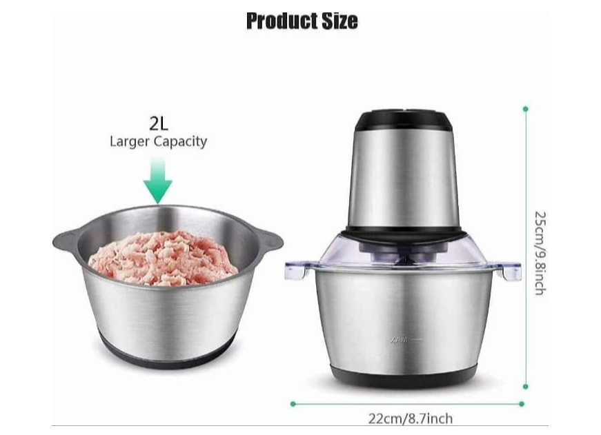 Stainless Steel Heavy Kitchen Food Chopper