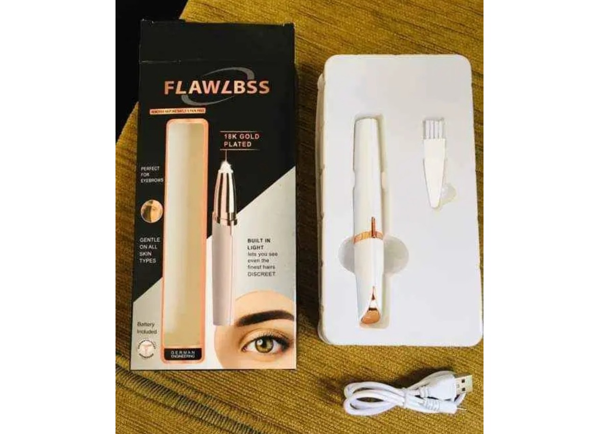 Brush Pink Flawless Eyebrow Shaver