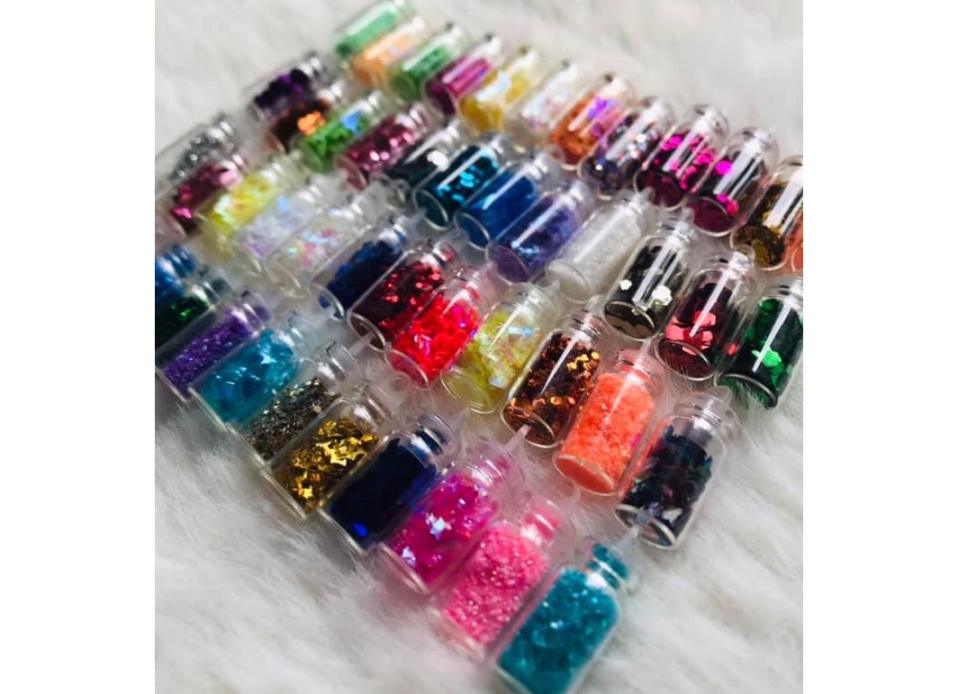 Nail  Manicure Glitter Dust Powder