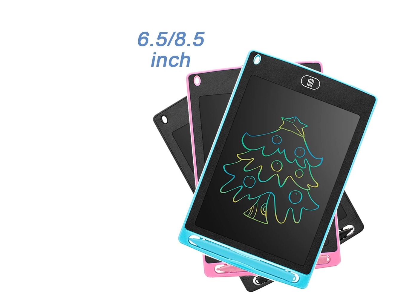 Led writing tablet for kids