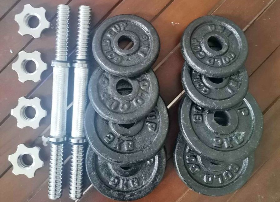 Dumbbell set.15kg