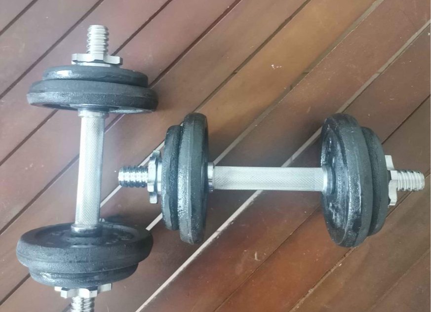 Dumbbell set.15kg