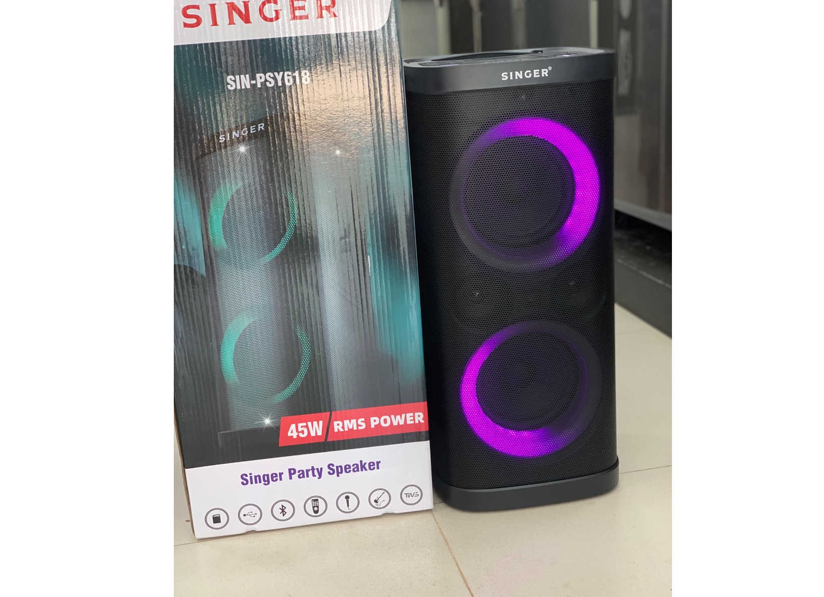 Singer speaker