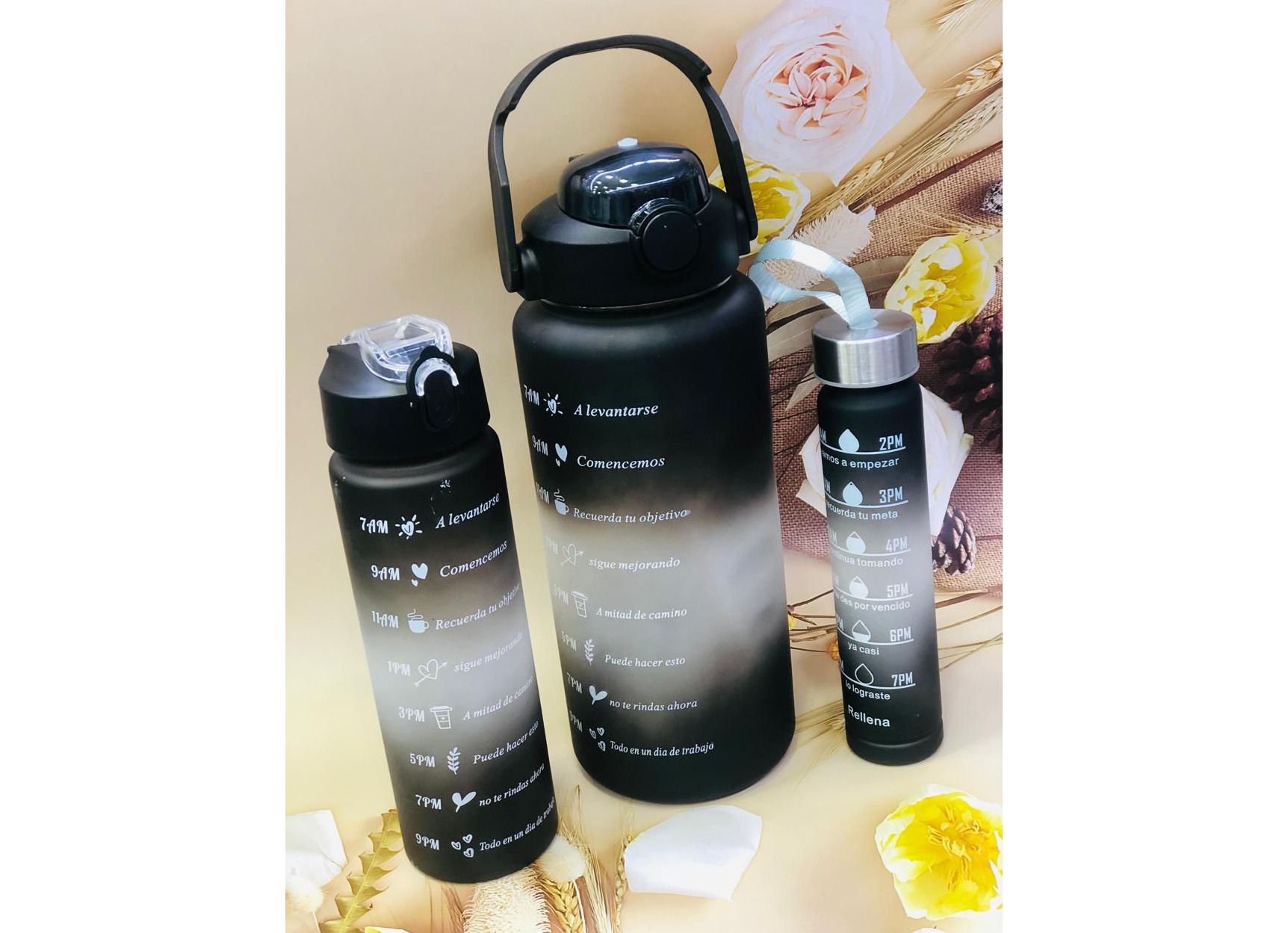 3 in 1 water bottle