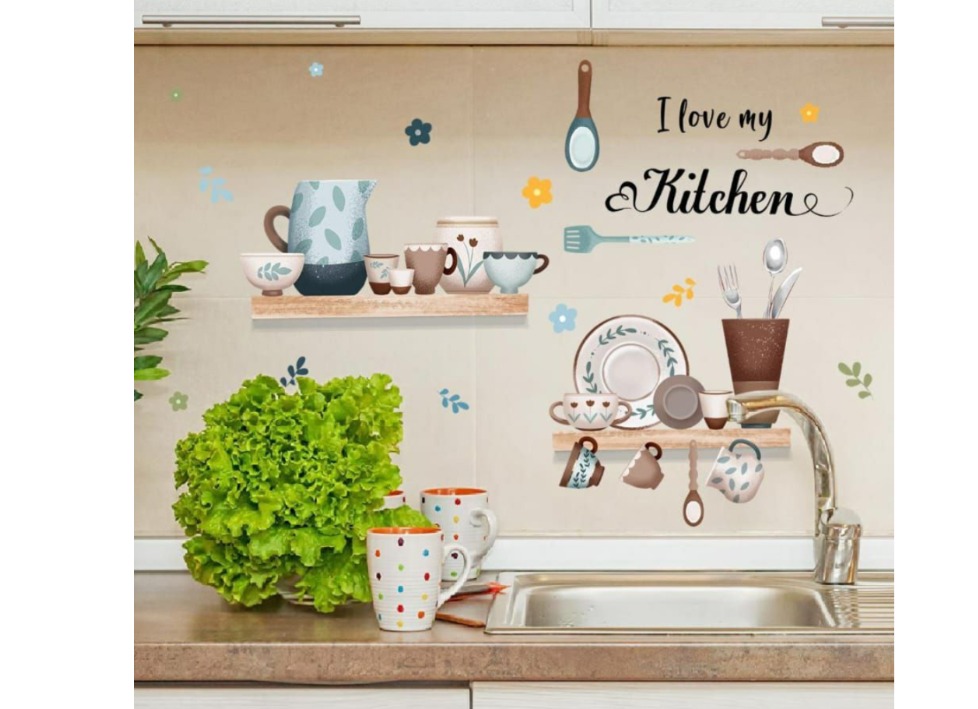 Kitchen wall stiker