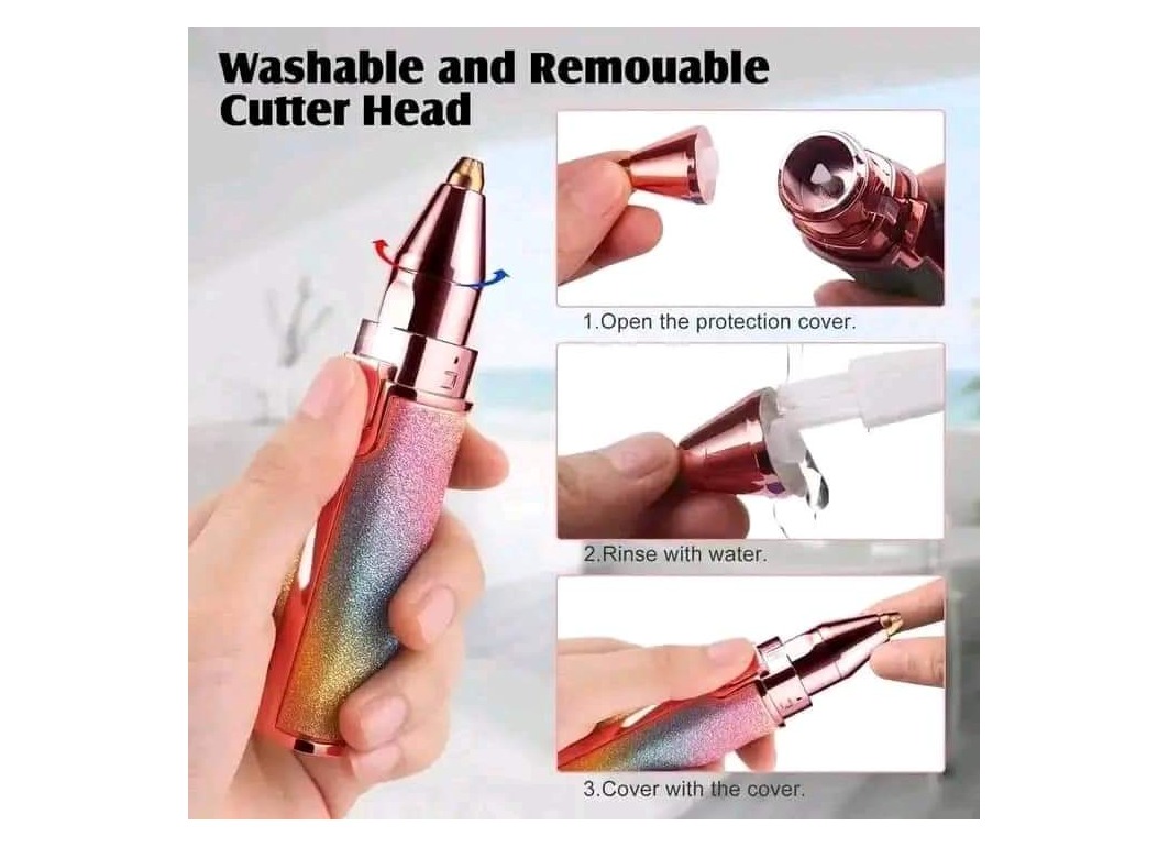 2 IN 1 Eyebrow trimmer + HairShaver