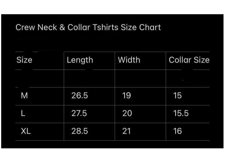 PREMIUM QUALITY A/X Brand 2Tone Collar T-shirts