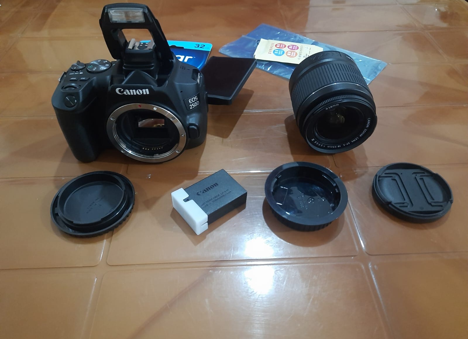 camera and accessories