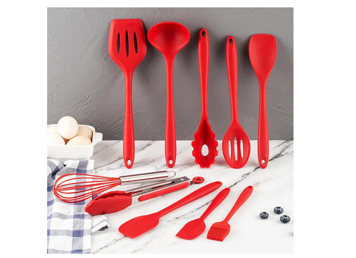 10 Pcs Silicone Kitchen Set