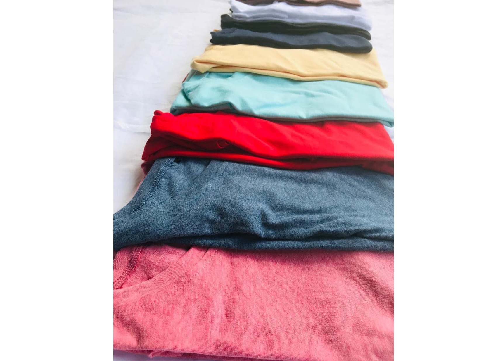 New plain color women oversized t shirts