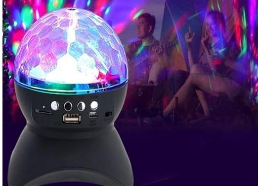 Disco Light with Built-in Music Player