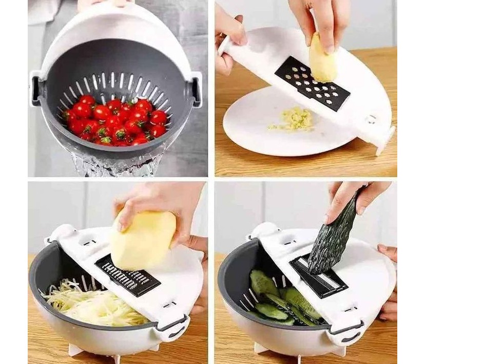 9 in 1 Multifunction Vegetable & Fruit Cutter Copper