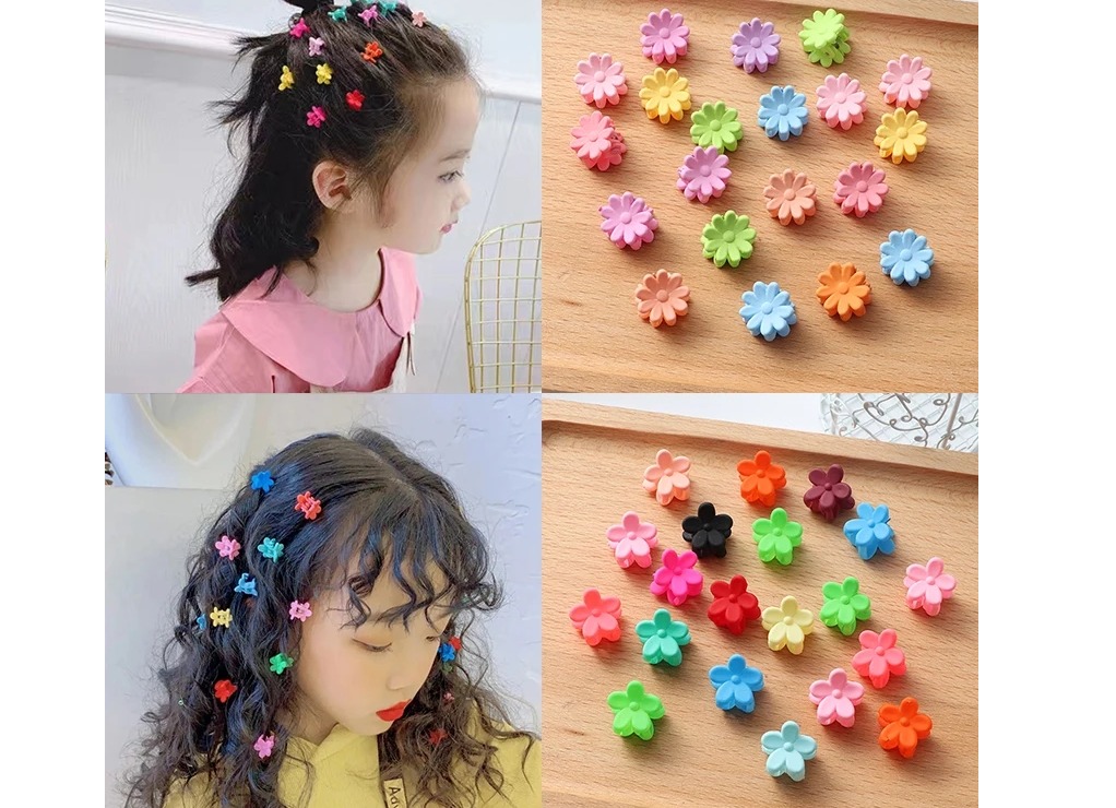 Small hair clips