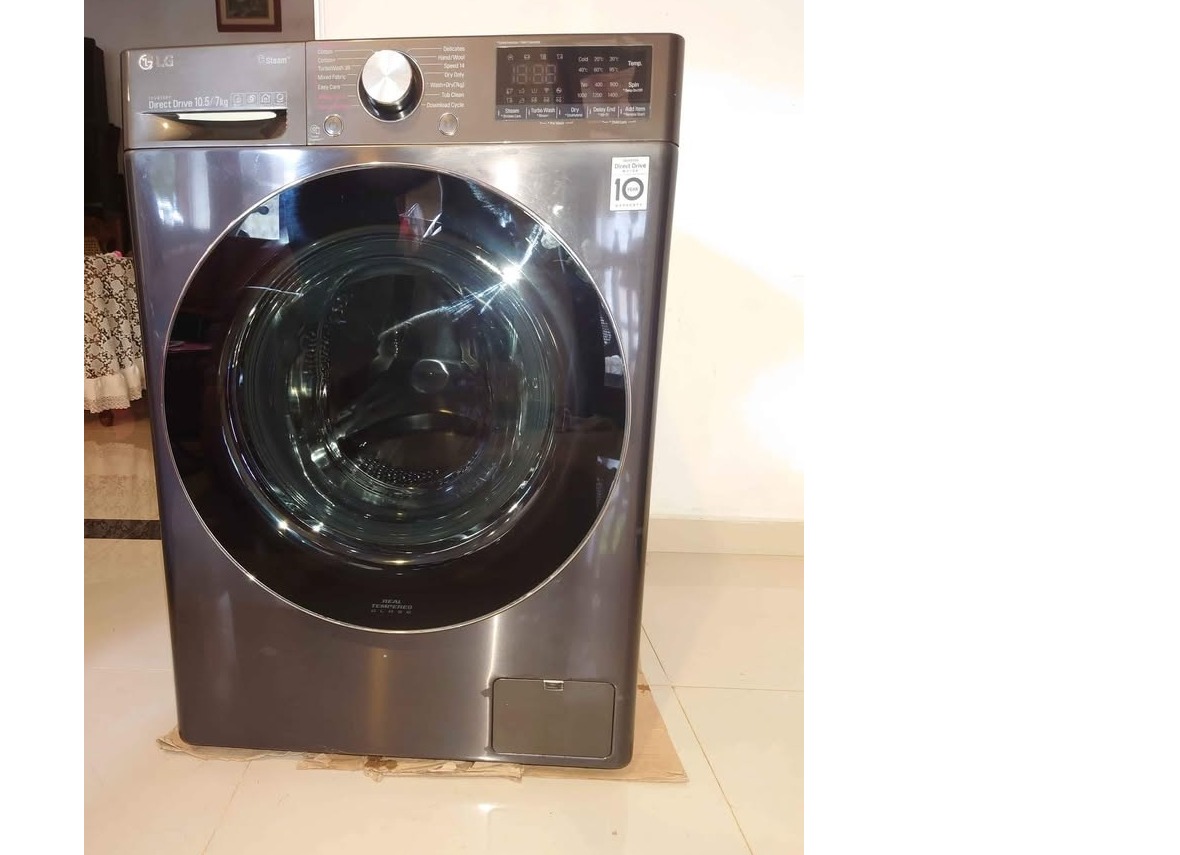 Washing machine LG inverter 10.5kg