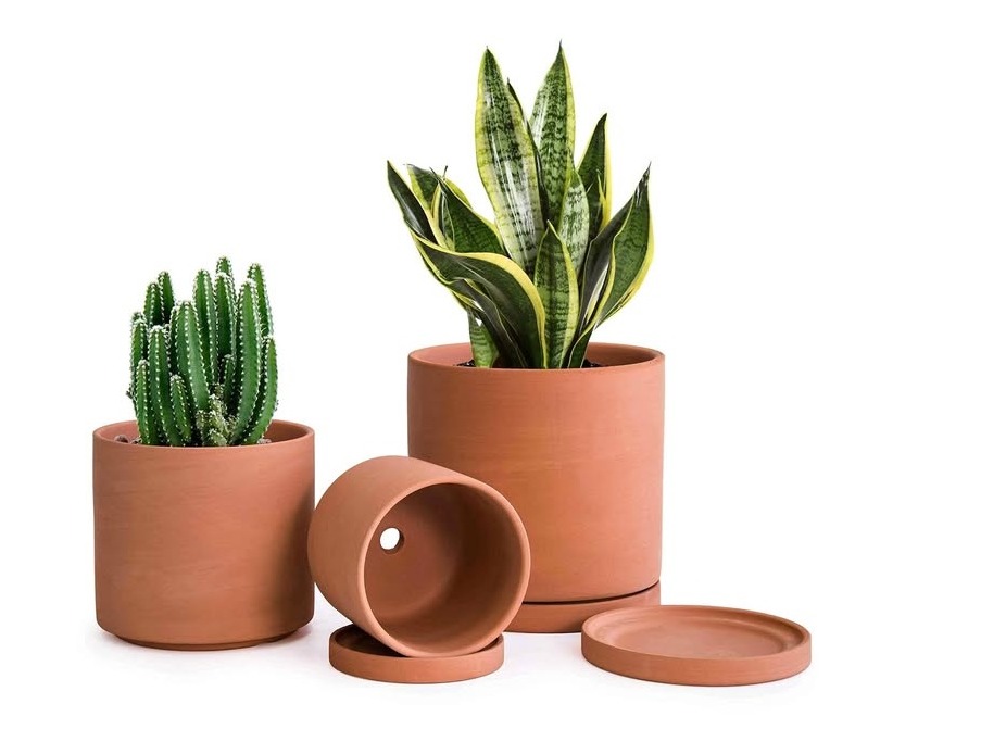 Wedding gift plant clay pots# clay pots for small plants