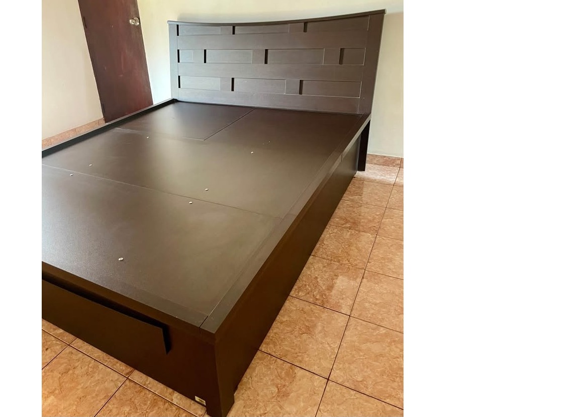 Queen Size 75/60 Piyestra storage bed for sale - USED