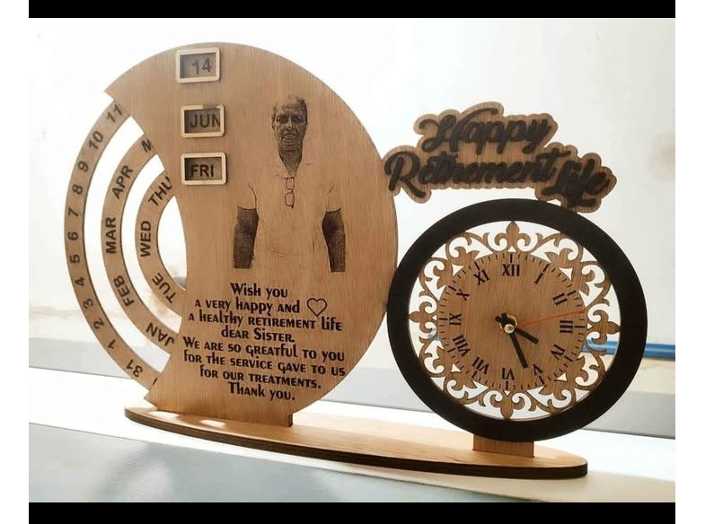 Wooden birthday anniversary gift 📦