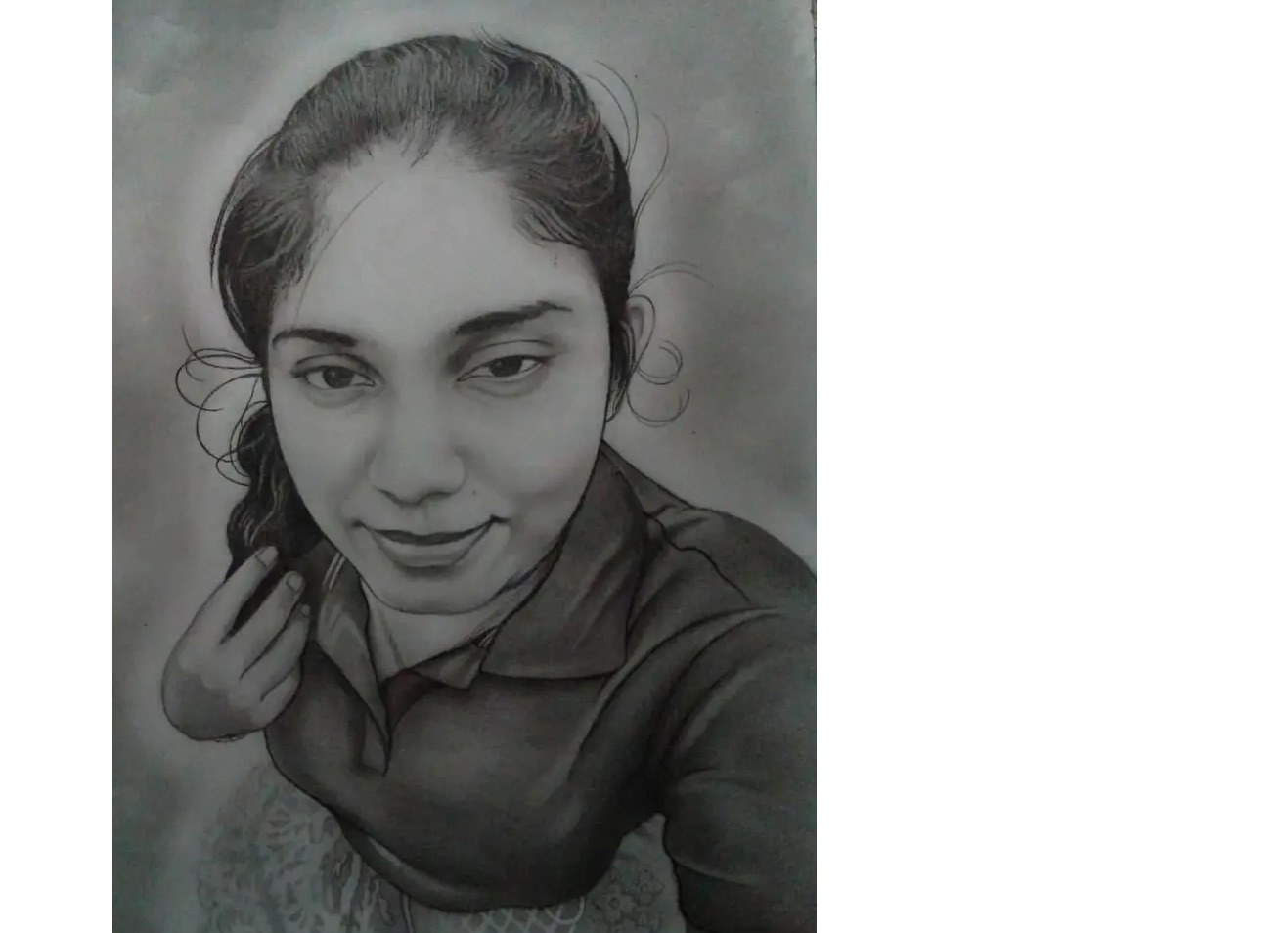 Pencil art 🎨  + colours