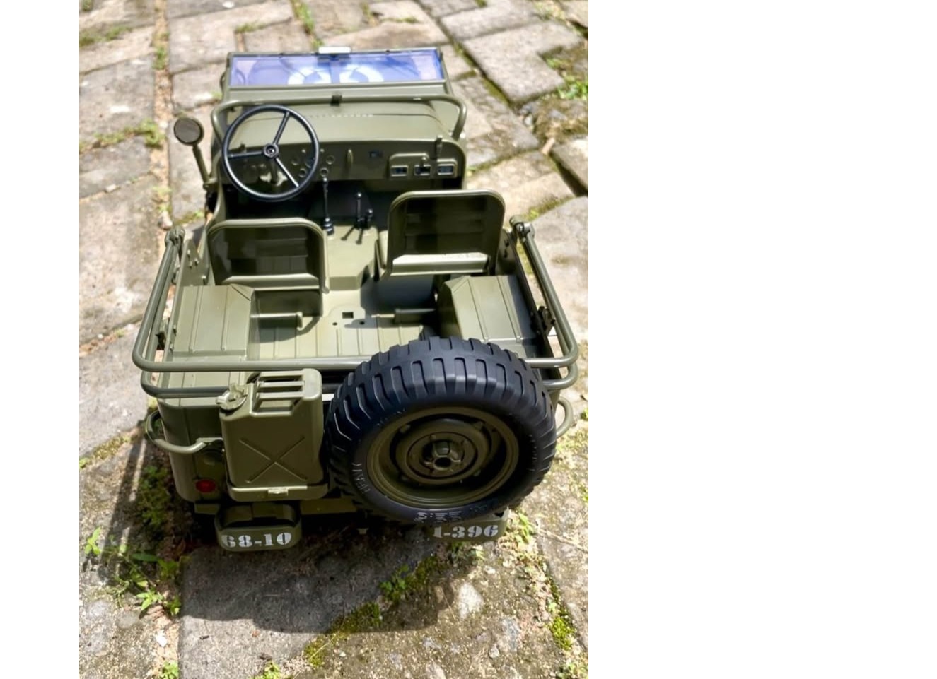 Willys military Rc jeep jjrc c8815 1/10 scale