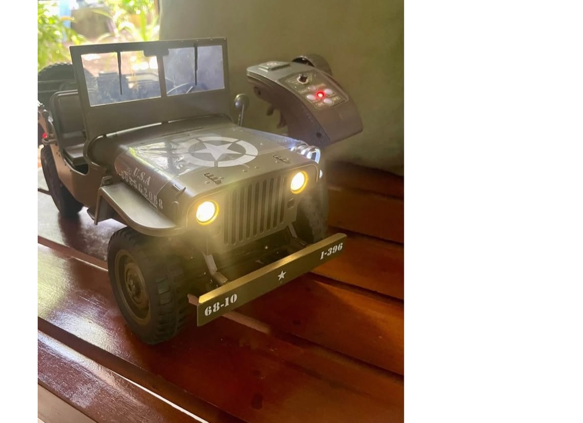 Willys military Rc jeep jjrc c8815 1/10 scale