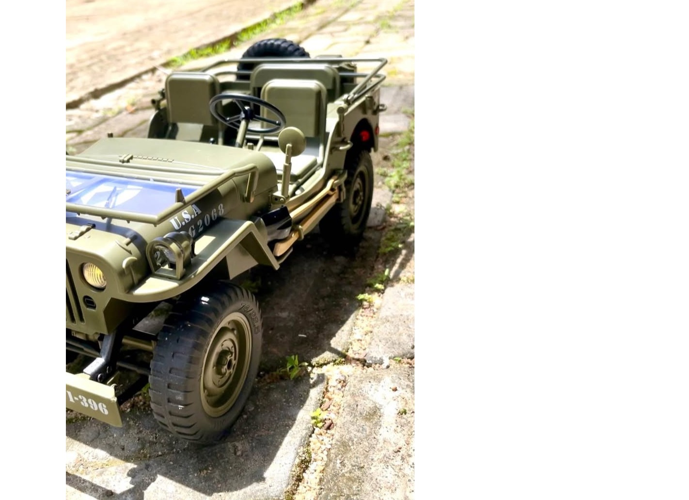 Willys military Rc jeep jjrc c8815 1/10 scale