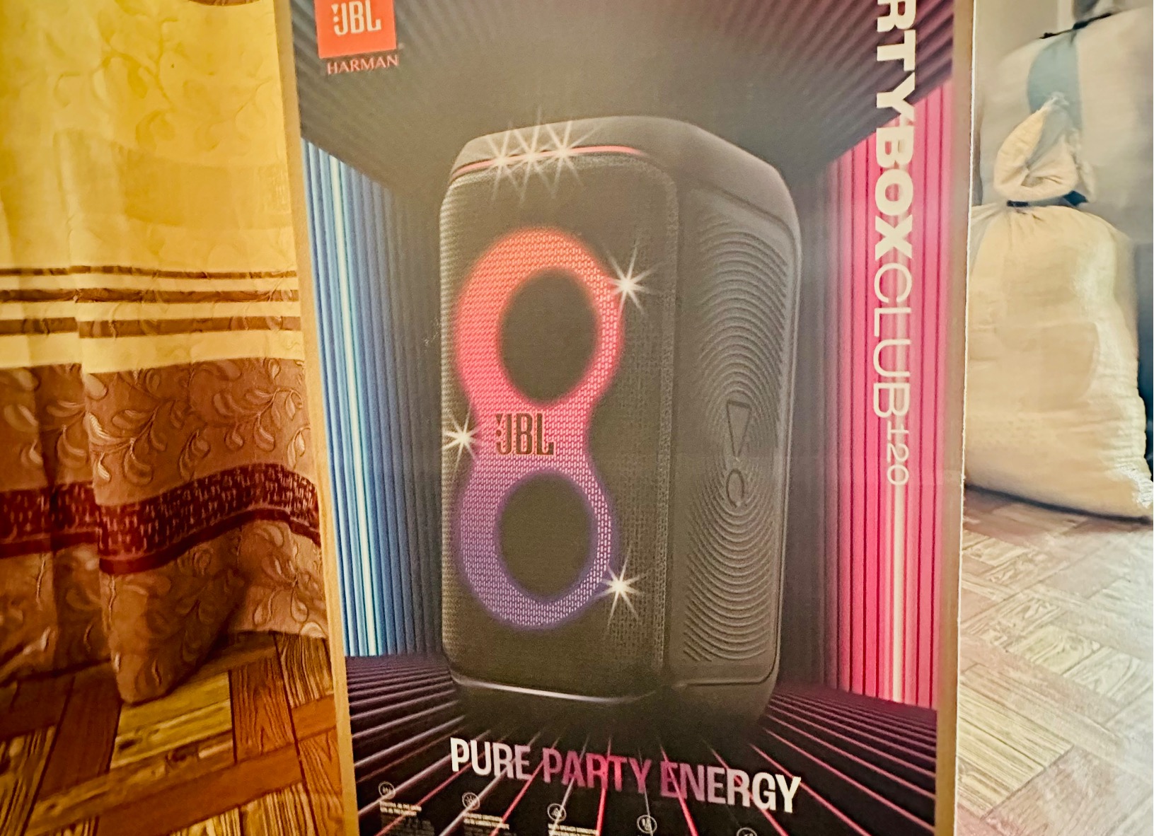 JBL party box club 120