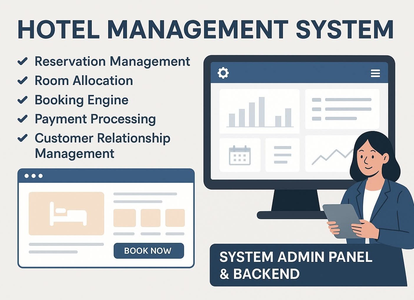 Hotel management system 🖥