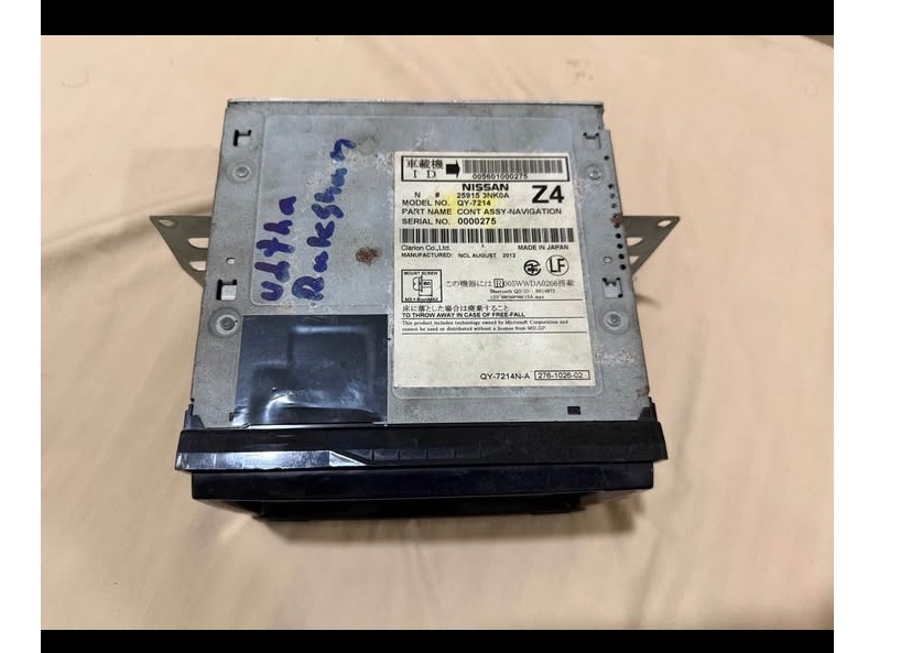 Nissan leaf head unit Car player setup