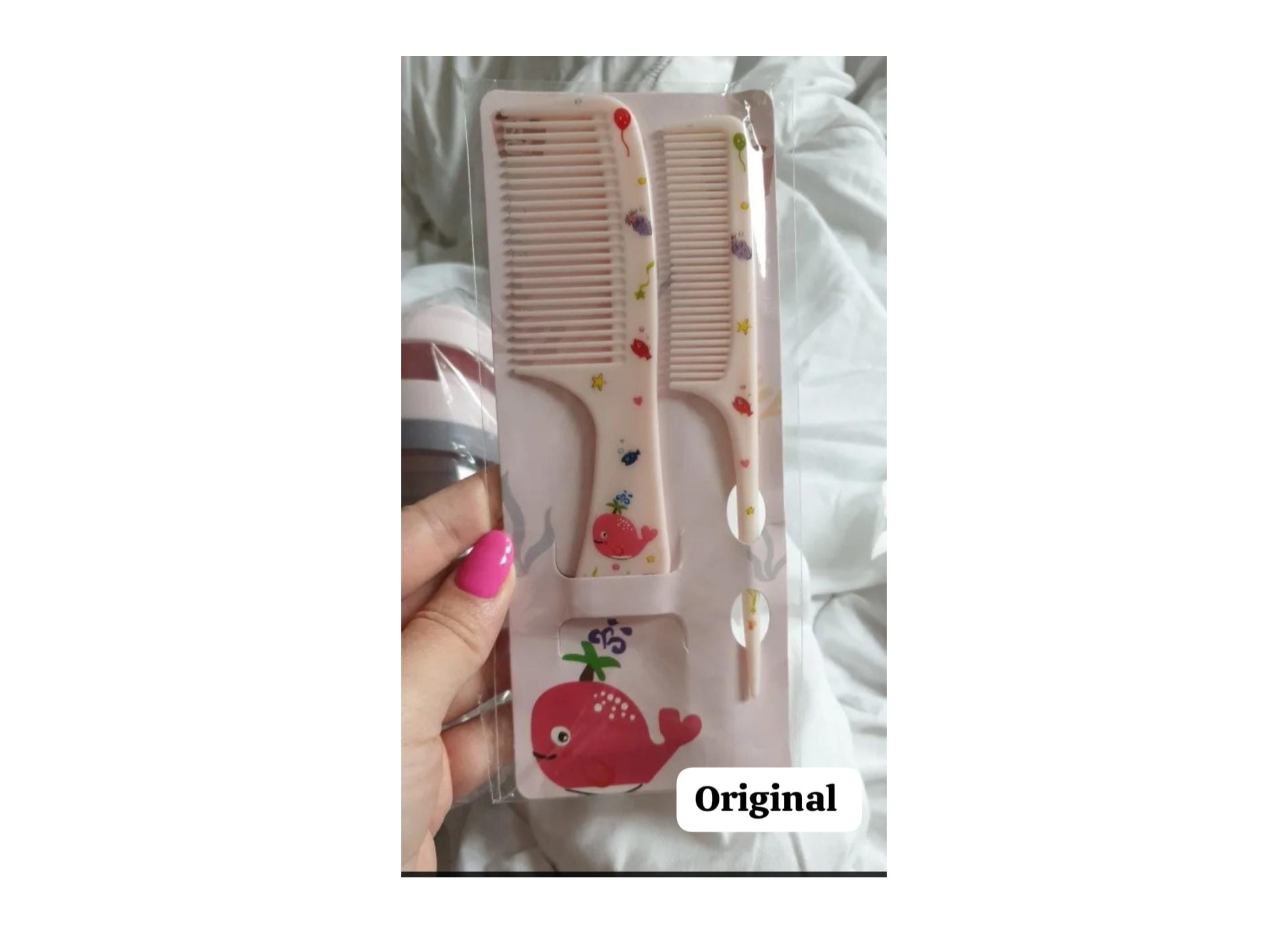 2pcs kids hair comb set