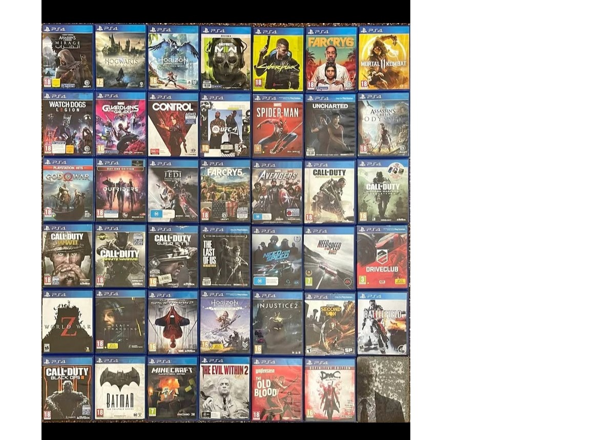 PS4 games for sale 🏷