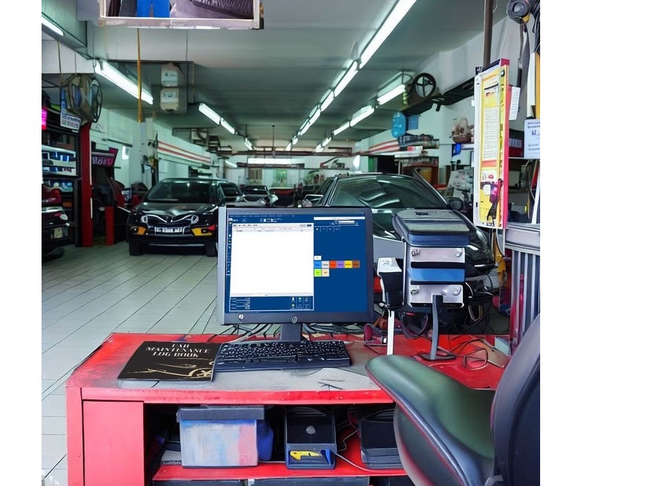 Automative Service Center OS System With Account And Inventory Control