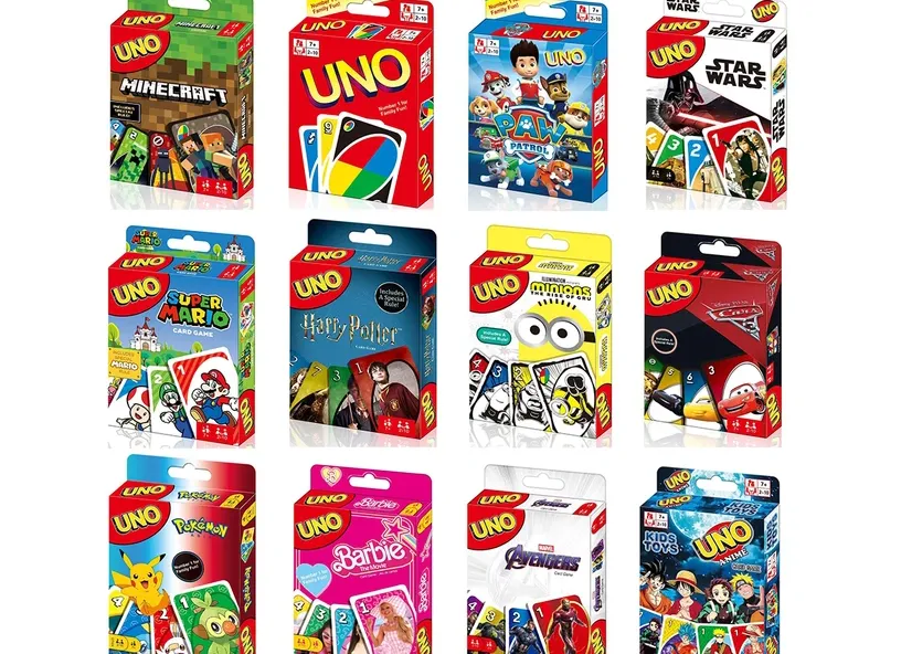 UNO FLIP! Pokemon Board Game Anime Cartoon Pikachu Figure Pattern Family Funny Entertainment uno Cards Games Christmas Gifts