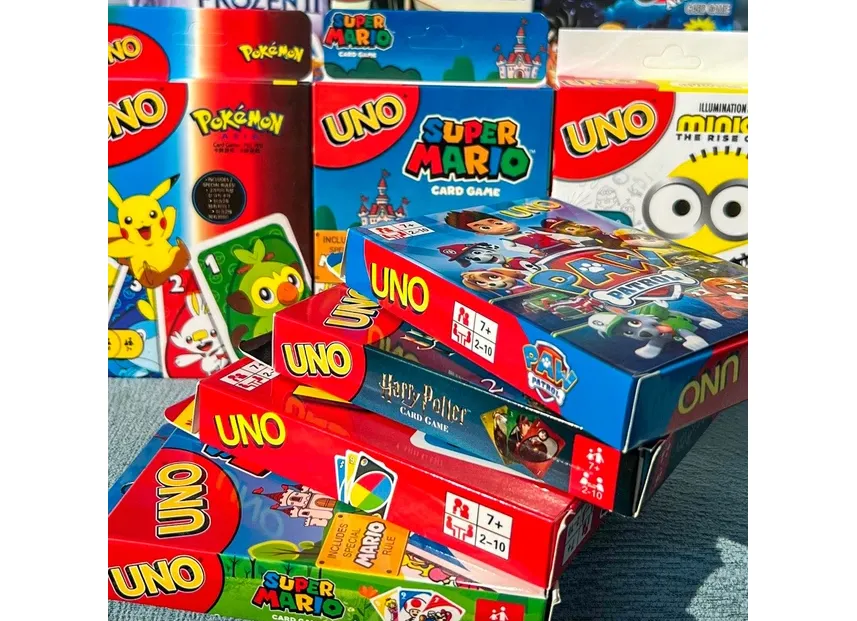 UNO FLIP! Pokemon Board Game Anime Cartoon Pikachu Figure Pattern Family Funny Entertainment uno Cards Games Christmas Gifts