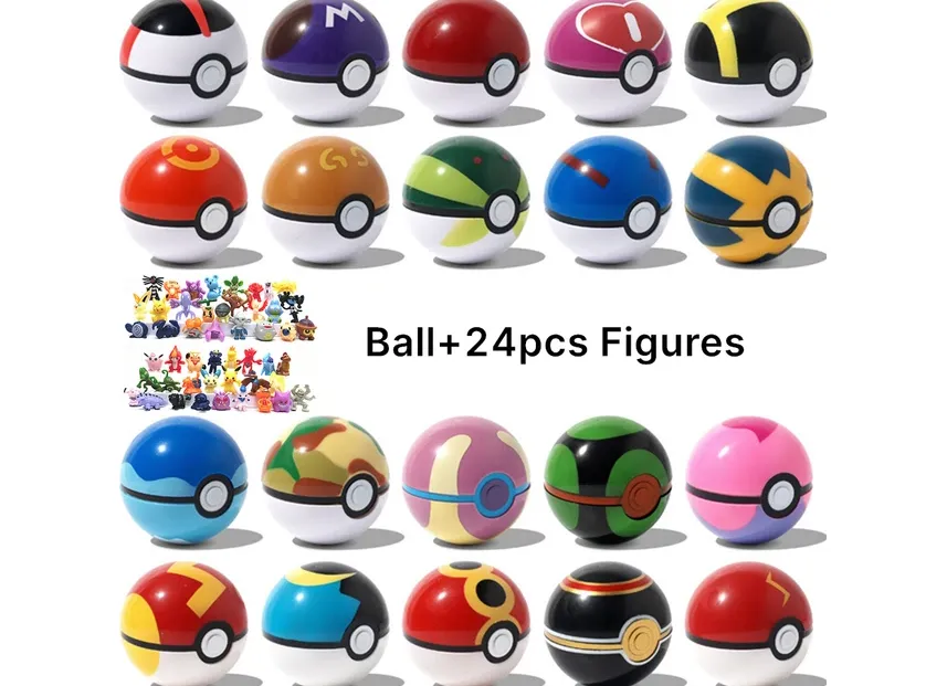 Funny Joy Pokemoning Toys 7Cm Elf Ball