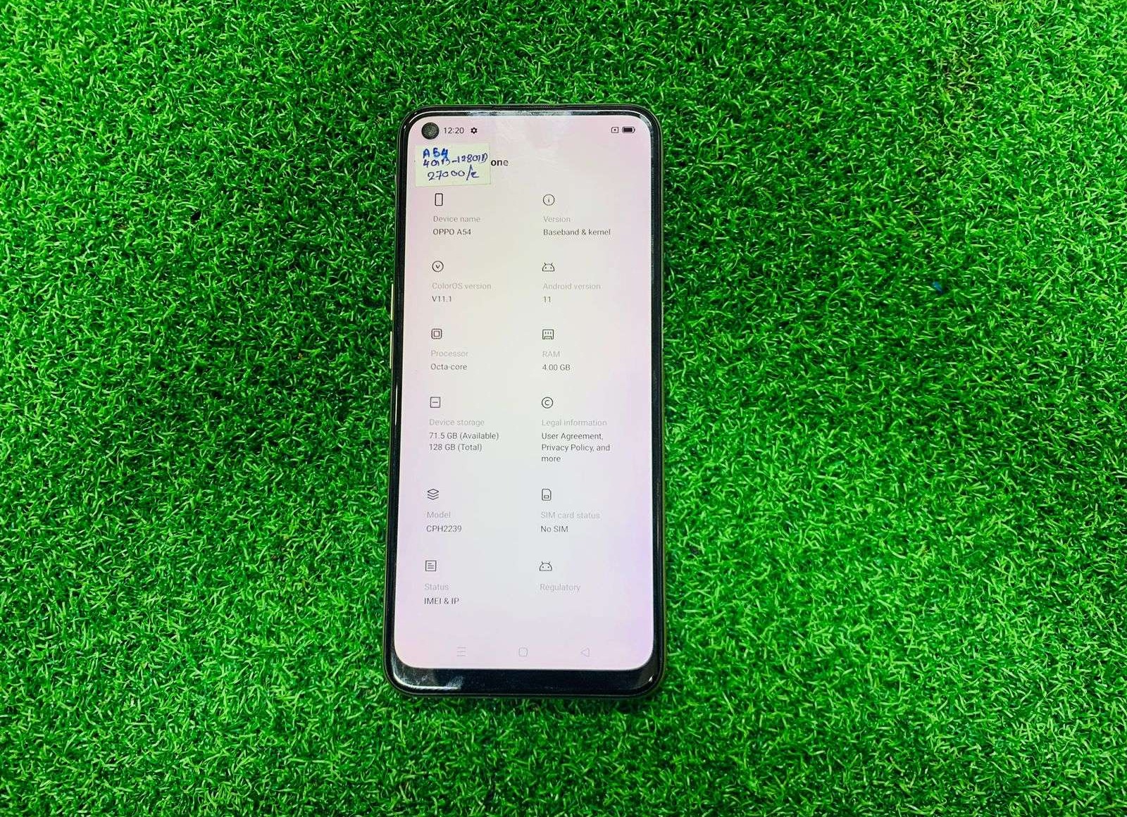 oppo A54 4GB 128GB (Used)